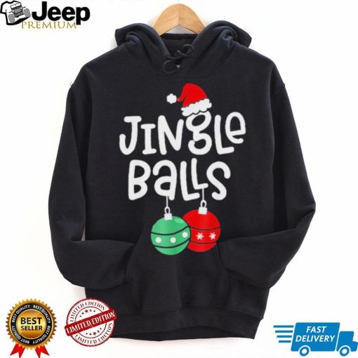 Jingle Balls Tinsel Tits Matching Christmas Couples Shirt