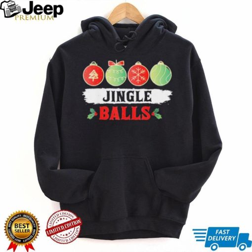 Jingle Balls Tinsel Tits Matching Couple Shirt