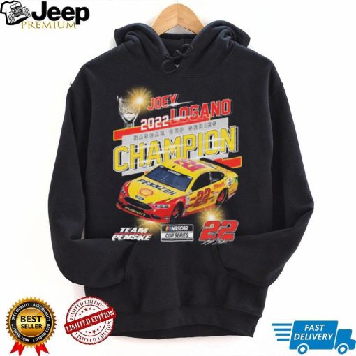 Joey Logano 2022 Champion Nascar Cup Series Shirt