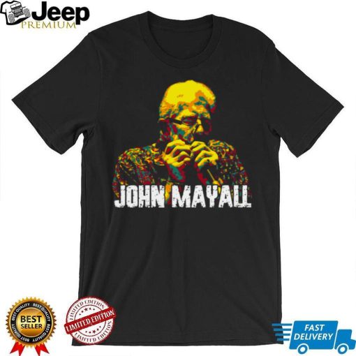 John Mayall English Blues Singer Guitarist Organist shirt