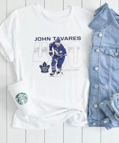 John Tavares Toronto Maple Leafs 400 Career Goals Shirt