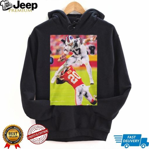 Josh Allen Buffalo Bills Jumping Over Kansas City Chiefs Shirt