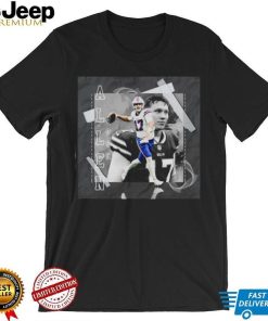 Josh Allen Football Paper Poster Bills 3 T Shirt