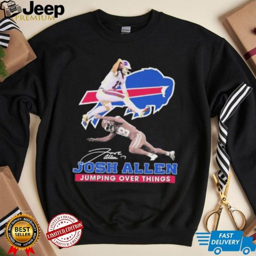 Josh Allen Jumping Over Things Signature Shirt