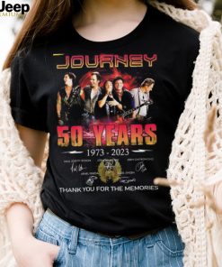 Journey 50 Years 1973 2023 Thank You For The Memories T Shirt