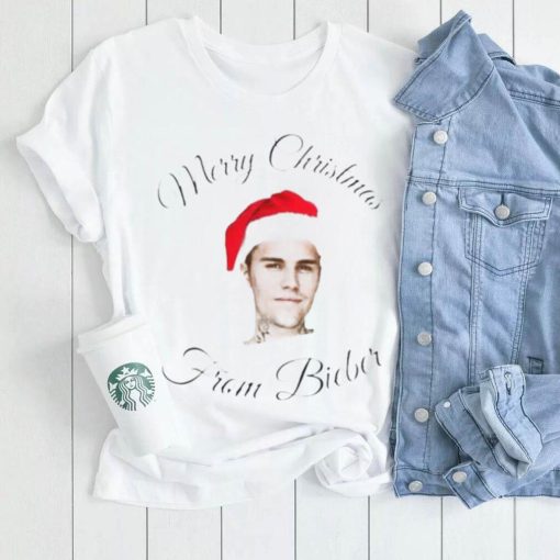 Justin Bieber Merry Christmas 2022 shirt