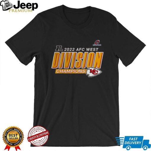 Kansas City Chiefs 2022 AFC West Division Champions Divide & Conquer T Shirt