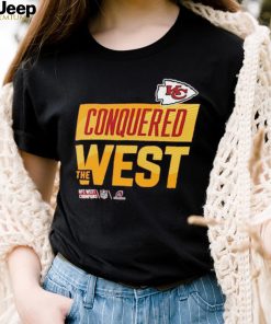 Kansas City Chiefs Conquered The West 2022 AFC West Division Champions Shirt