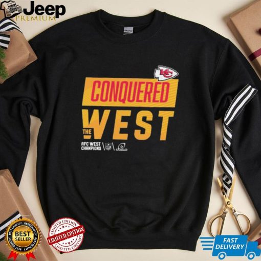 Kansas City Chiefs Conquered The West Champions 2022 Shirt