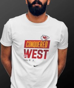 Kansas City Chiefs Nike 2022 AFC West Division Champions Locker Room T shirt