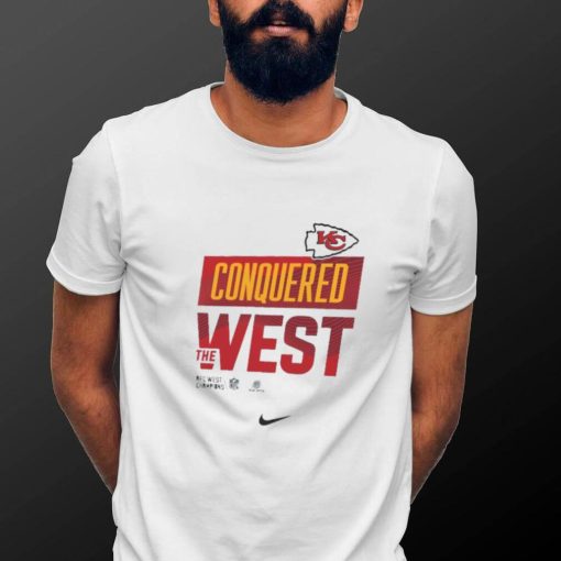 Kansas City Chiefs Nike 2022 AFC West Division Champions Locker Room T shirt