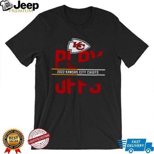 Kansas City Chiefs Nike 2022 NFL Playoffs Iconic T Shirt