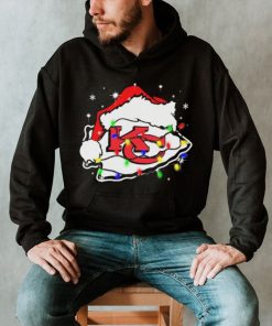 Kansas City Chiefs Santa Hat Christmas Light Shirt