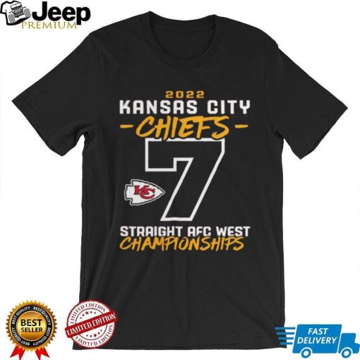 Kansas City Chiefs Seventh Straight AFC West Division Championship Shirt