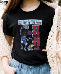 Kansas Jayhawks Udeh Jr Pay Heed All Who Enter Beware Of The Phog Shirt