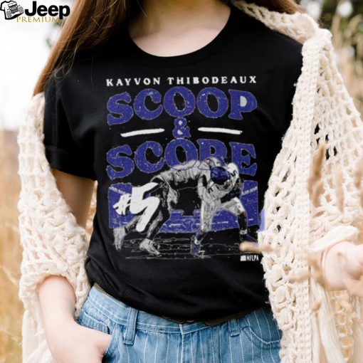 Kayvon Thibodeaux New York G Scoop _ Score Shirt