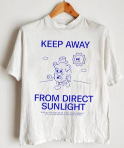 Keep Away from Direct Sunlight GNGR sunburn shirt