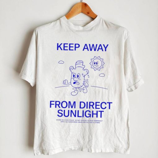 Keep Away from Direct Sunlight GNGR sunburn shirt