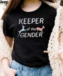 Keeper Of The Gender reindeer shirt