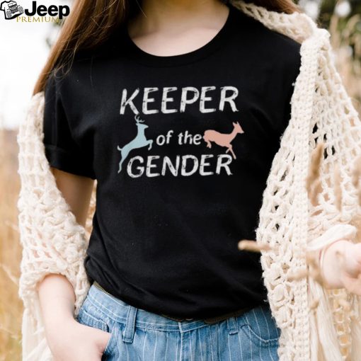 Keeper Of The Gender reindeer shirt