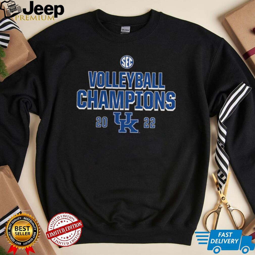 Kentucky Wildcats 2022 SEC Volleyball Regular Season Champions T Shirt