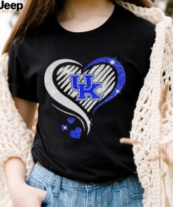 Kentucky Wildcats diamond heart T Shirt