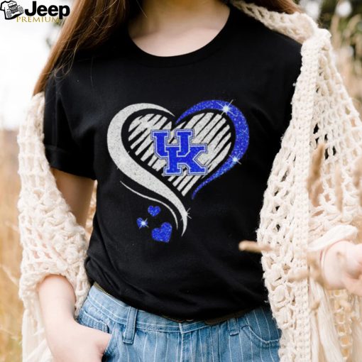 Kentucky Wildcats diamond heart T Shirt