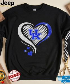 Kentucky Wildcats diamond heart T Shirt