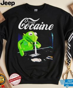 Kermit frog high enjoy Cocaine shirt