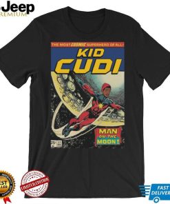 Kid Cudi Comic Design Superman Parody shirt