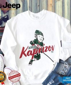 Kirill kaprizov player caricature shirt