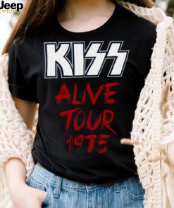 Kiss Band Alive Tour 1975 Anniversary shirt