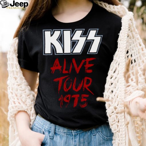 Kiss Band Alive Tour 1975 Anniversary shirt