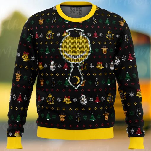 Koro Sensei Assassination Classroom Ugly Christmas Sweater