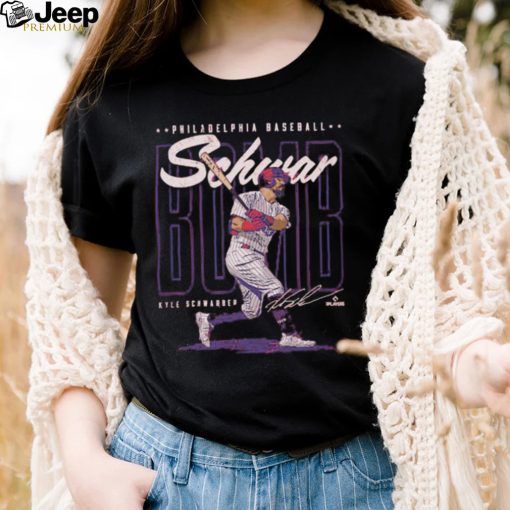 Kyle Schwarber Philadelphia Phillies Schwarbomb Signature Shirt