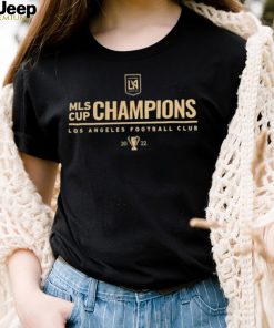 LAFC 2022 MLS Cup Champions Manager T Shirt