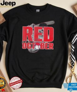 Red October Philly Philadelphia Baseball Shirt