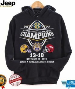 LSU Tigers 2022 Battle For The Golden Boot Champions Shirt