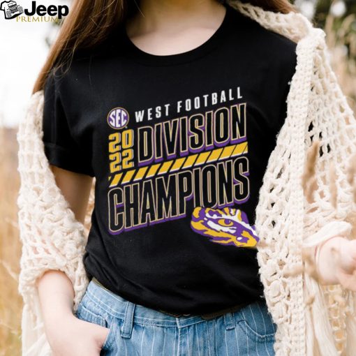 LSU Tigers Champions SEC West Division Football 2022 shirt