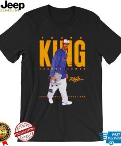 Lakers T Shirt, Lebron James Young King Los Angeles Lakers Signature shirt, Lebron Jame Shirt