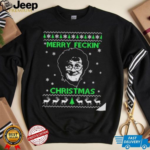 Larry David Merry Fecking Chrismas shirt