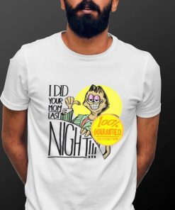 Late Night With Garfield I Did Your Mom Last Night Unisex T Shirt