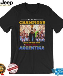 We Are The Champions, Fifa World Cup Qatar 2022 T Shirt