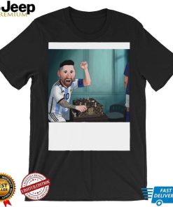 Leo Messi Win On The Chess LV Shirt