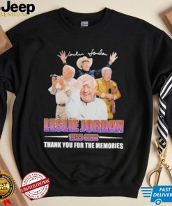 Leslie Jordan 1955 2022 Thank You For The Memories Signature Shirt