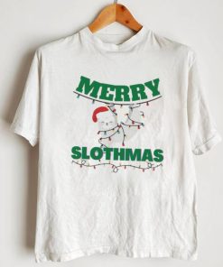 Let’s Celebrate Christmas 2022 Funny Moments Sloth Make Me Up When Is Christmas Merry Shirt