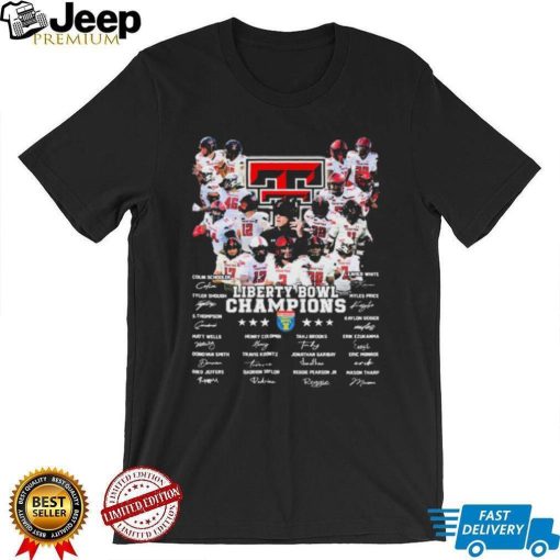 Liberty Bowl Champions Signature Shirt