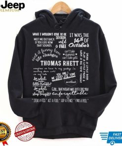 Life Changes Album Lyrics 87 Thomas Rhett shirt