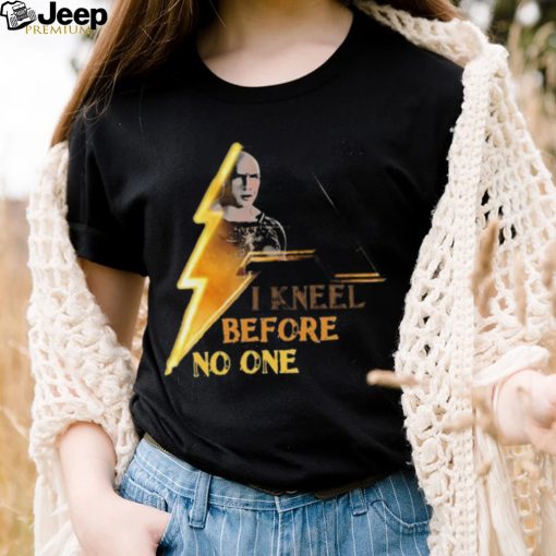 Lightning I kneel before no one 2022 shirt