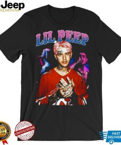 Lil Peep Pink Hair Boy Design Rap Music shirt